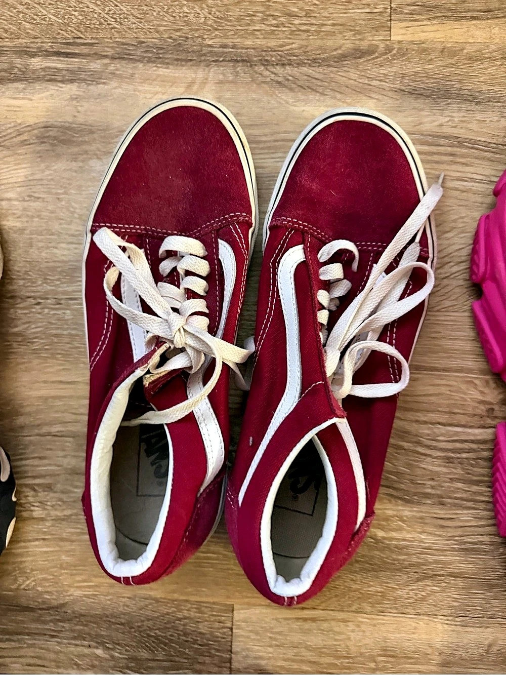 Vans Old Skool Port Royale/True White Red & White Sneakers